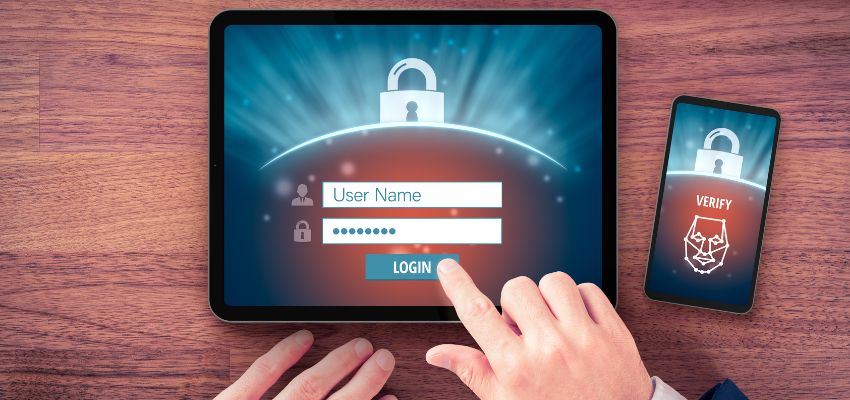 The professional uses esignature strong authentication.