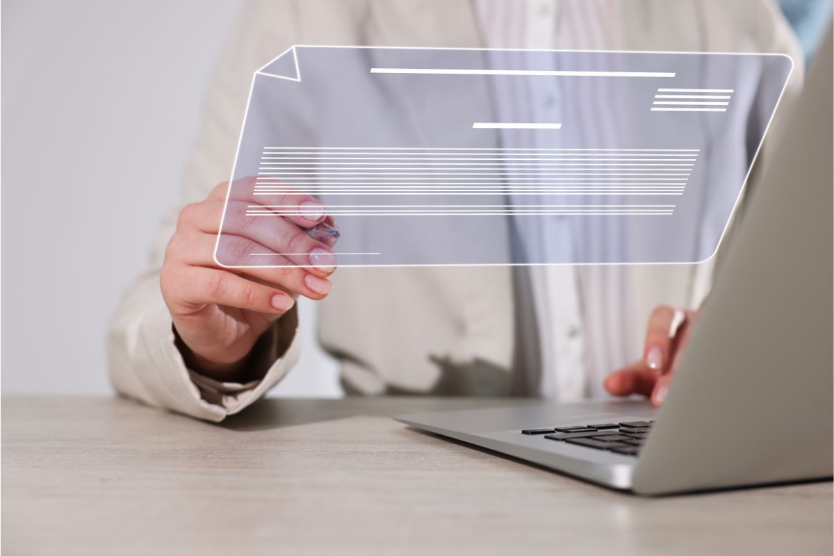The man is searching for tips on how to prevent eSignature fraud.