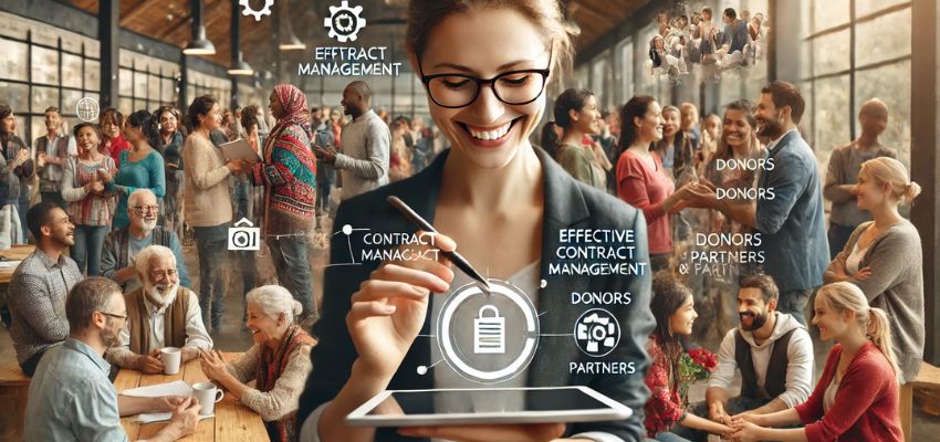 Good contract management means better programs. When non-profits manage resources well, they can help more people reach their goals.