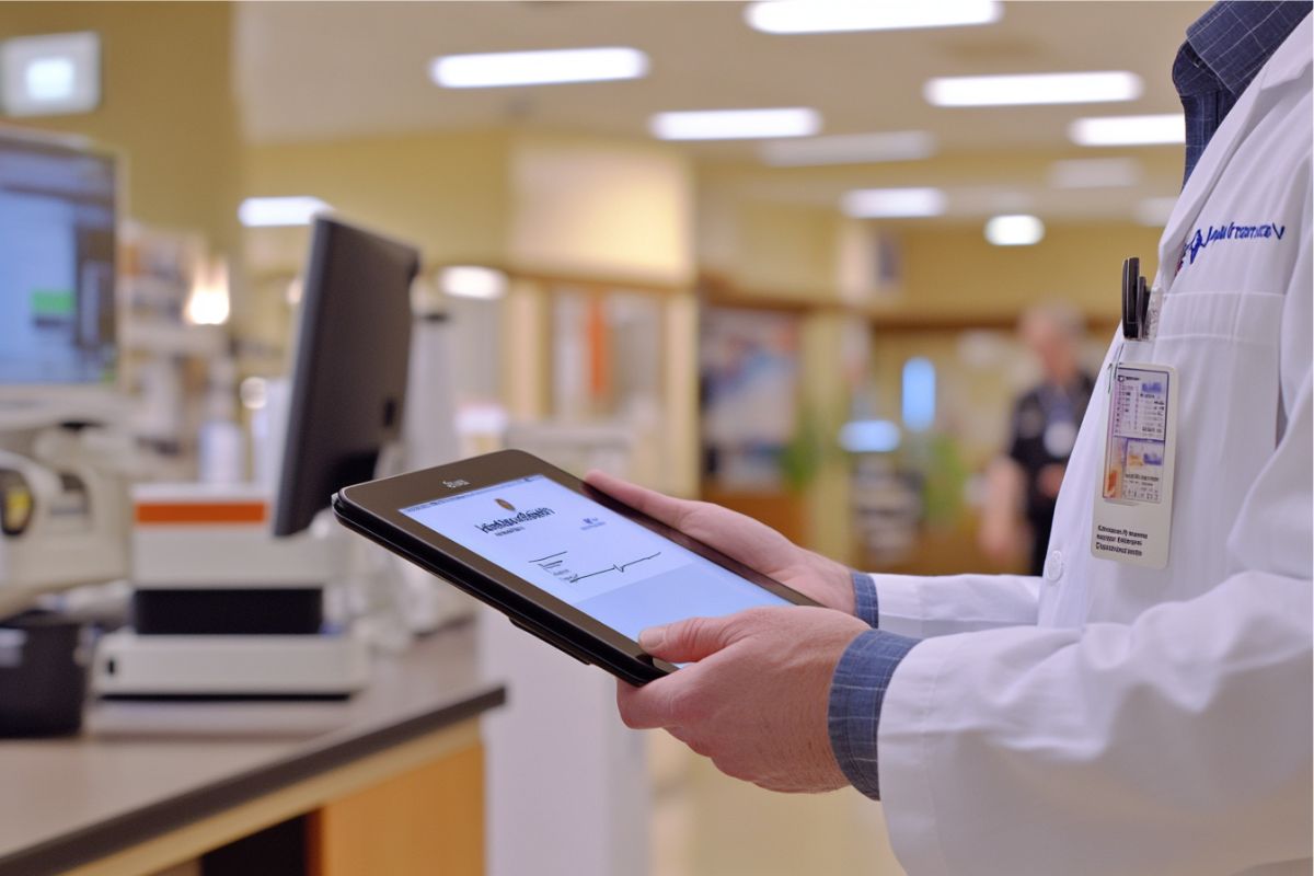 The Healthcare is using HIPAA-compliant electronic signatures to protect patients' information.
