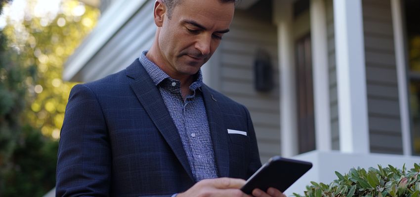 The businessman wants to learn how to use an e-signature to sign documents on his mobile.