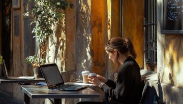 The woman from Italy used Firma Digitale to sign digital contracts.