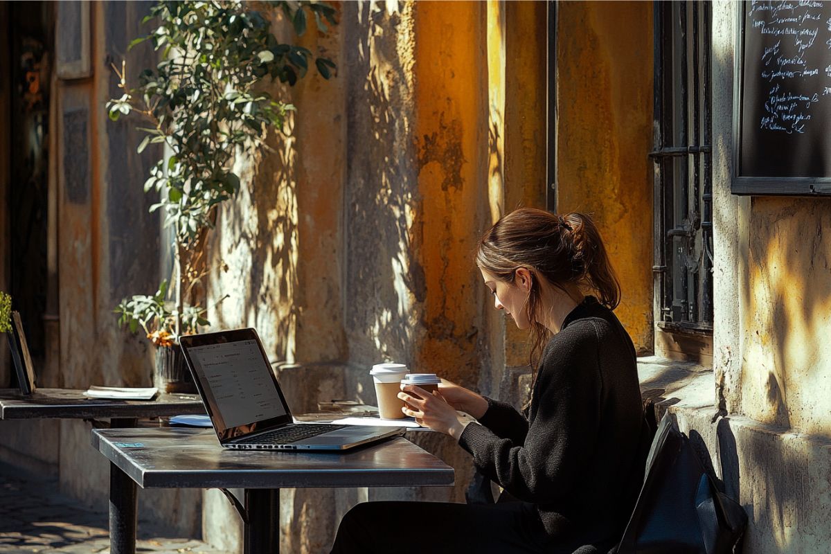 The woman from Italy used Firma Digitale to sign digital contracts.