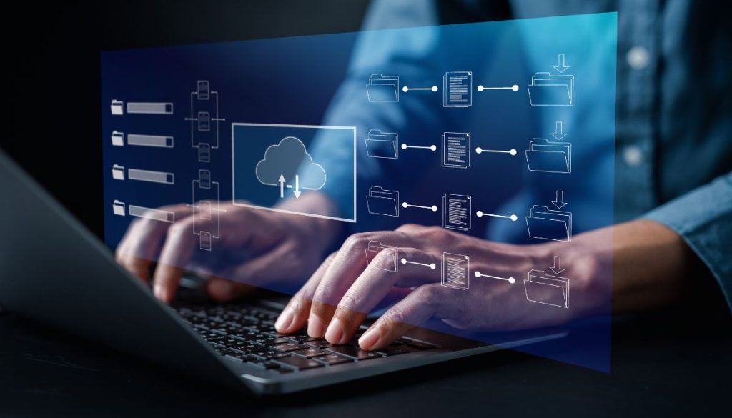 An organization sends confidential files across email servers, cloud platforms, and internal networks.