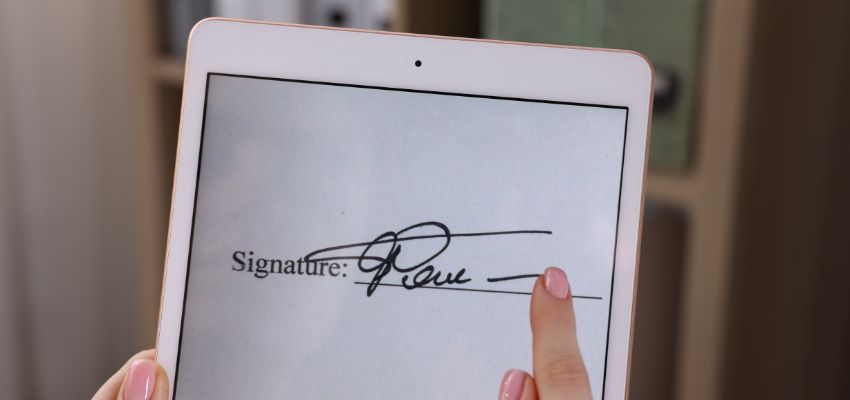 An encrypted signature.