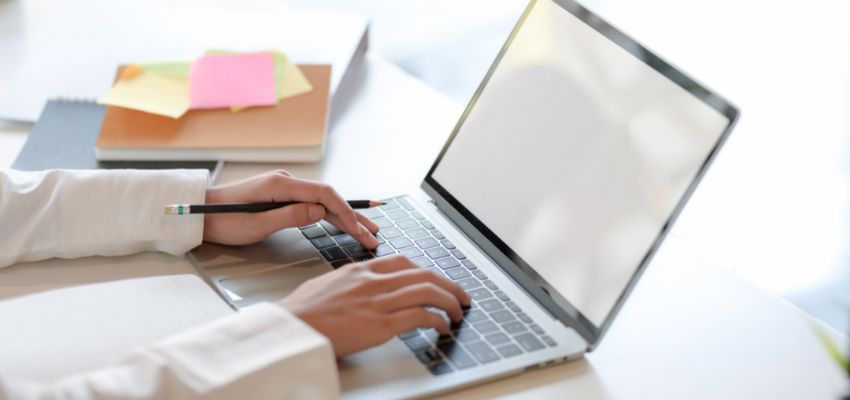 The employee protects company data.
