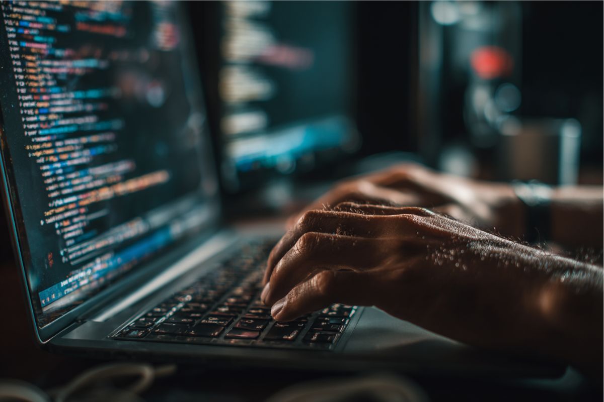 The man uses AI and automation for his business.